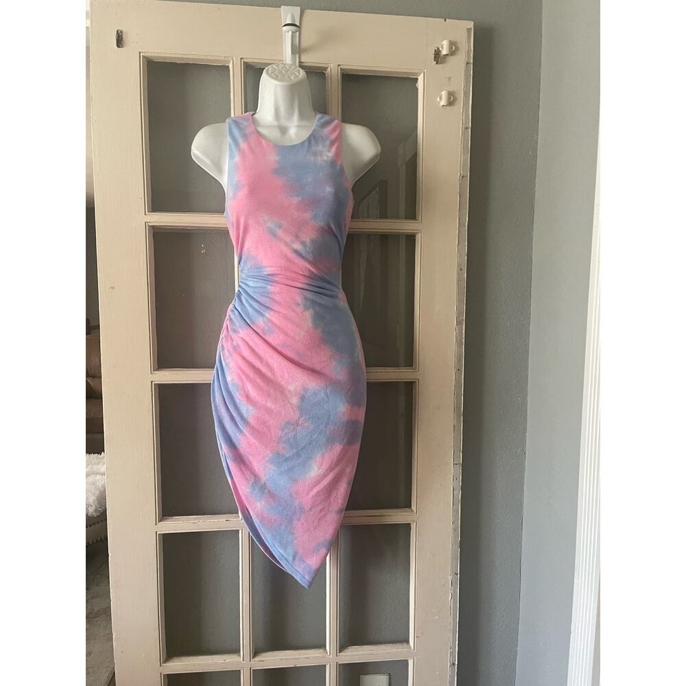 Lovers + Friends EVA Ruched DRESS - Picture 6 of 11